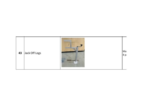 Jack Off Legs